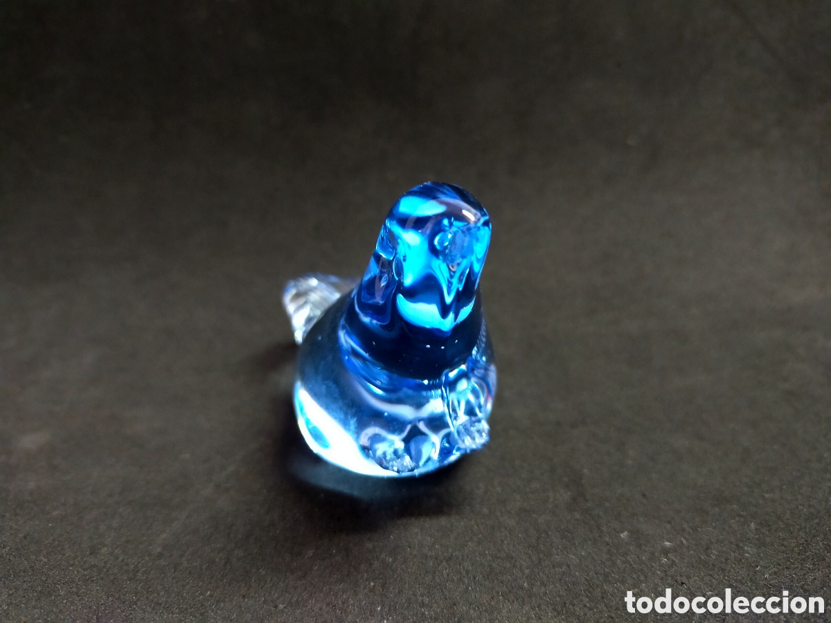 Antig&uuml;edades: FOCA DE CRISTAL, POSIBLEMENTE MURANO. - Foto 3