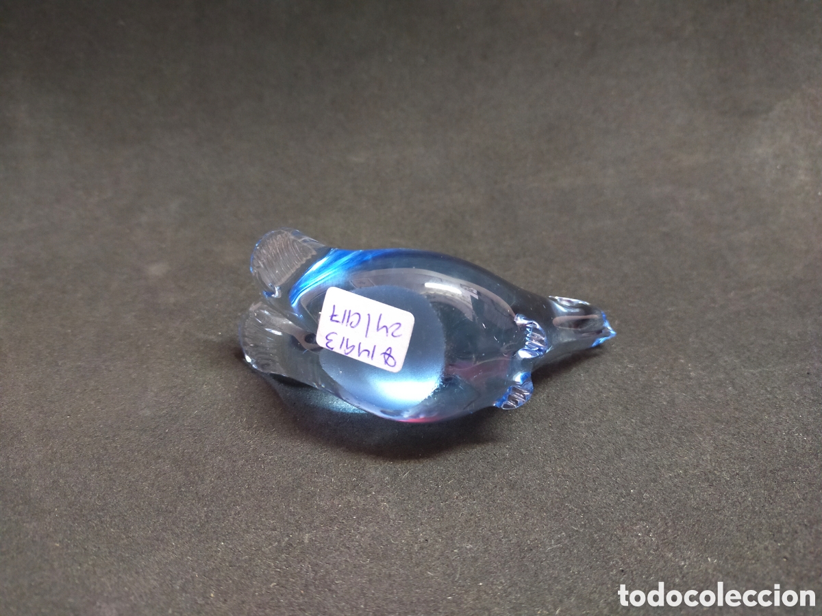 Antig&uuml;edades: FOCA DE CRISTAL, POSIBLEMENTE MURANO. - Foto 7