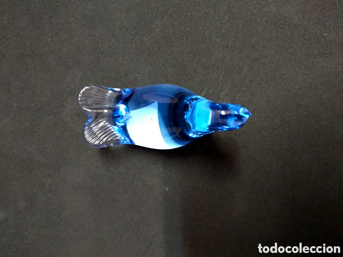 Antig&uuml;edades: FOCA DE CRISTAL, POSIBLEMENTE MURANO. - Foto 8