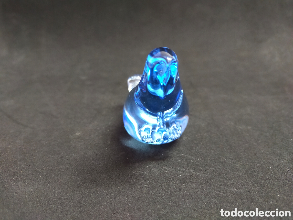 Antig&uuml;edades: FOCA DE CRISTAL, POSIBLEMENTE MURANO. - Foto 10