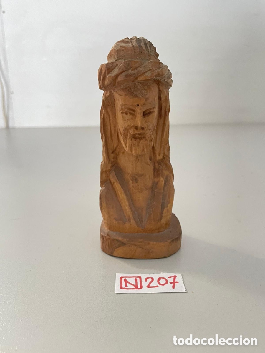 Antig&uuml;edades: Talla de madera San Jos&eacute; - Foto 1