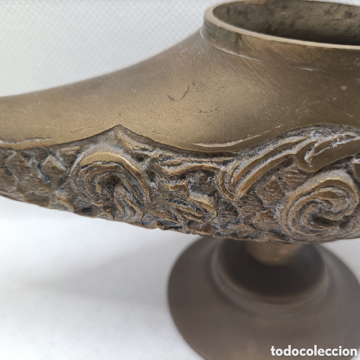 Antig&uuml;edades: L&aacute;mpara &rdquo;Aladino&rdquo; en Bronce - Foto 6