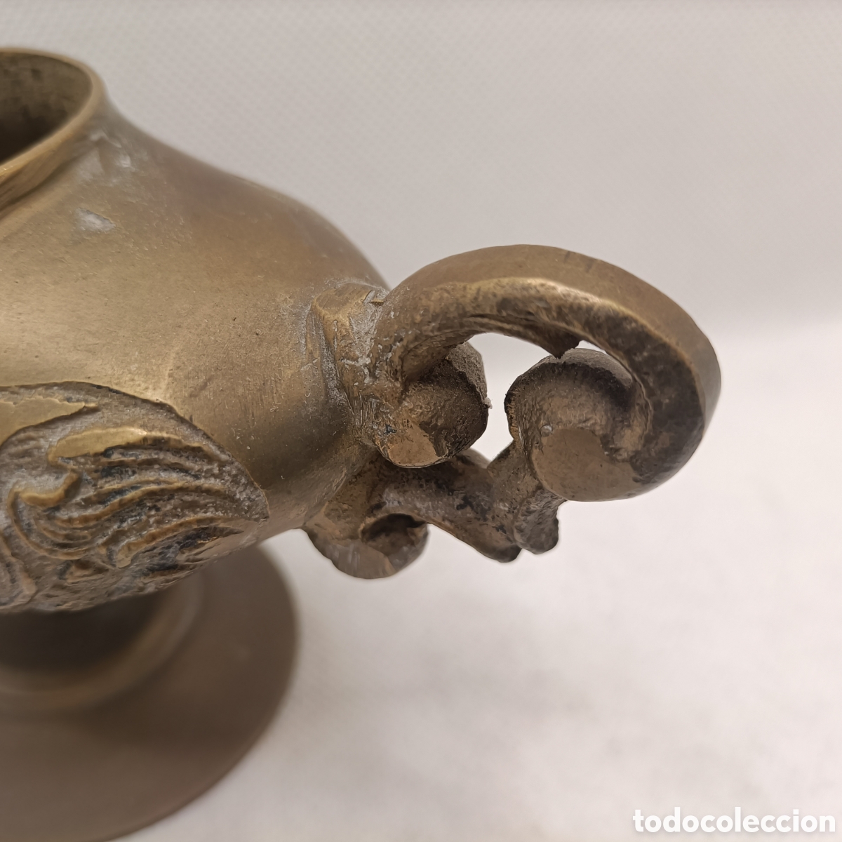 Antig&uuml;edades: L&aacute;mpara &rdquo;Aladino&rdquo; en Bronce - Foto 7