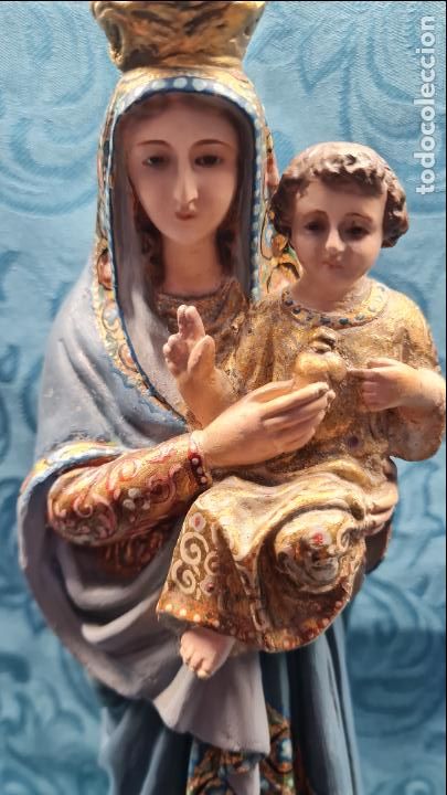 Antig&uuml;edades: VIRGEN DEL SAGRADO CORAZ&Oacute;N - Foto 2
