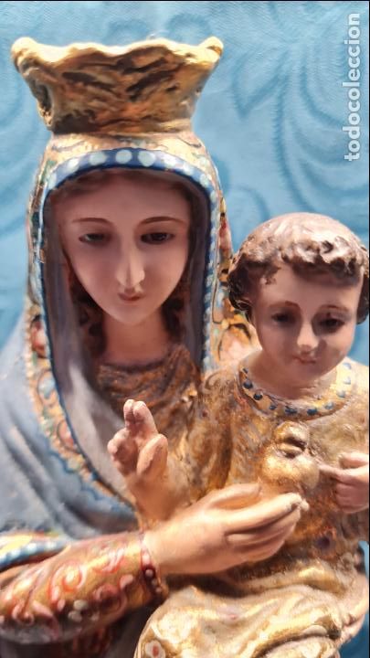 Antig&uuml;edades: VIRGEN DEL SAGRADO CORAZ&Oacute;N - Foto 5