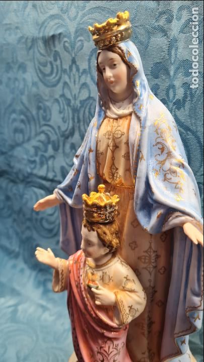 Antig&uuml;edades: VIRGE CON NI&Ntilde;O DE PIE - Foto 7