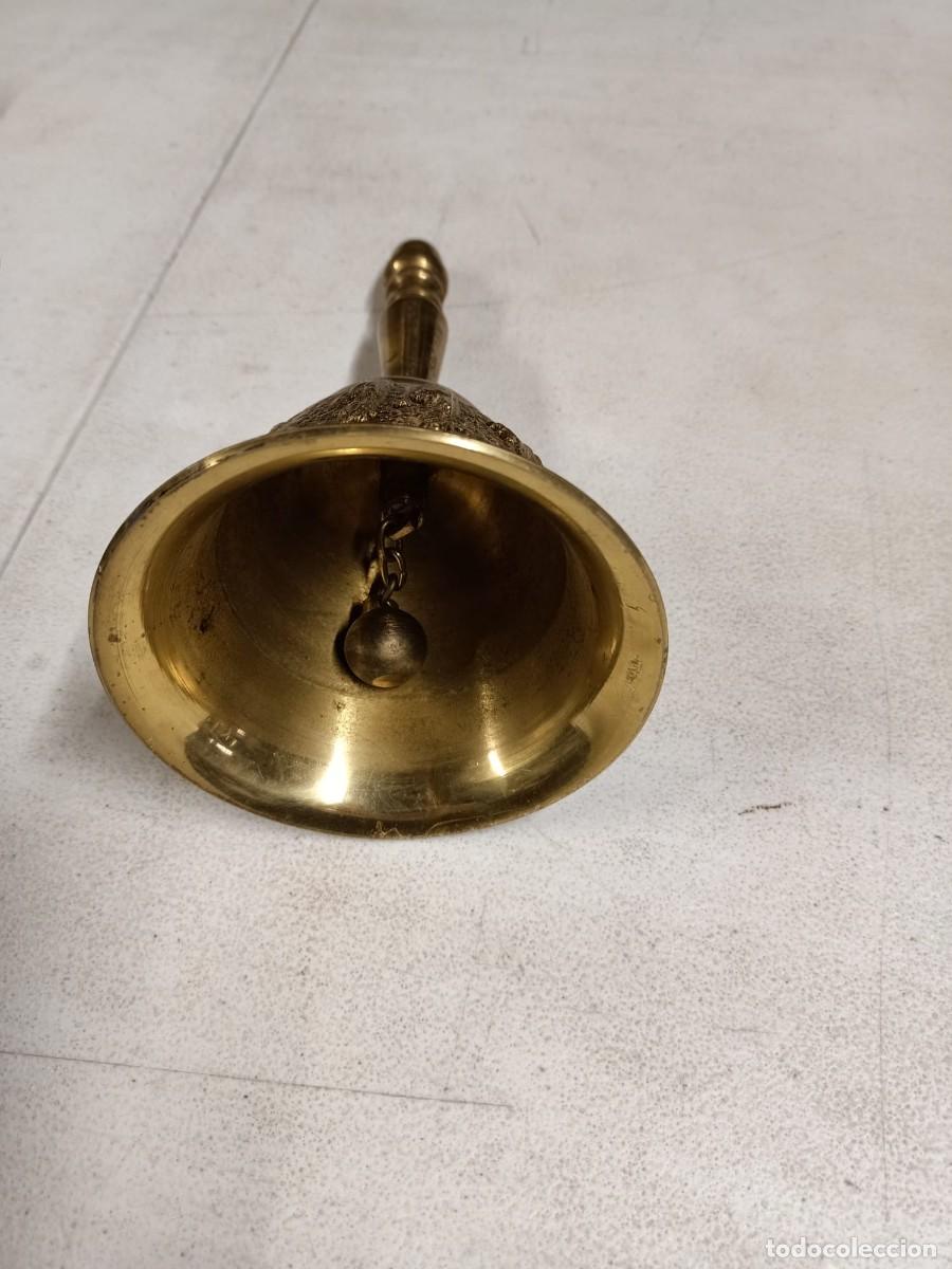 Antig&uuml;edades: Campanilla bronce - Foto 2
