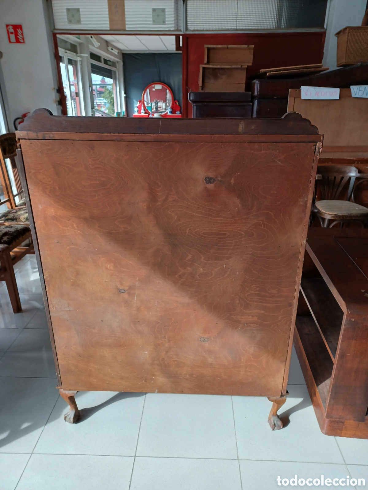 Antig&uuml;edades: Vitrina Ar Dec&oacute; - Foto 5