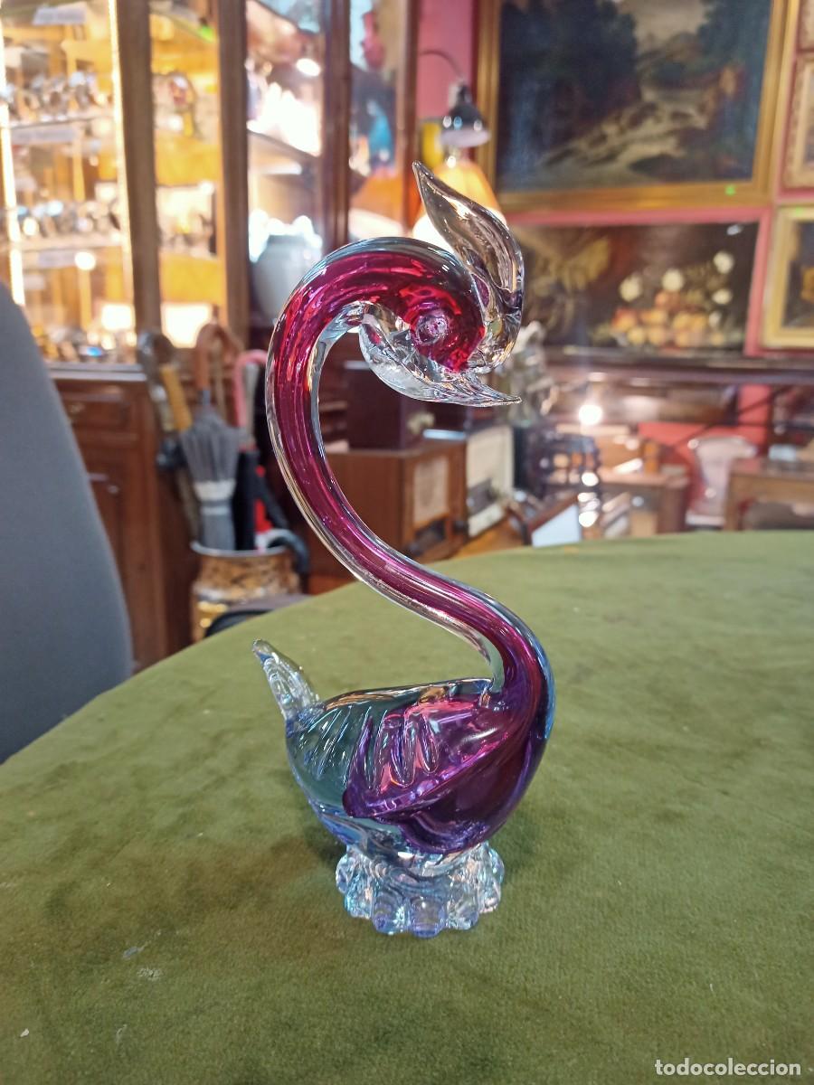 Antig&uuml;edades: Figura en cristal, ave. REF-3778 - Foto 1