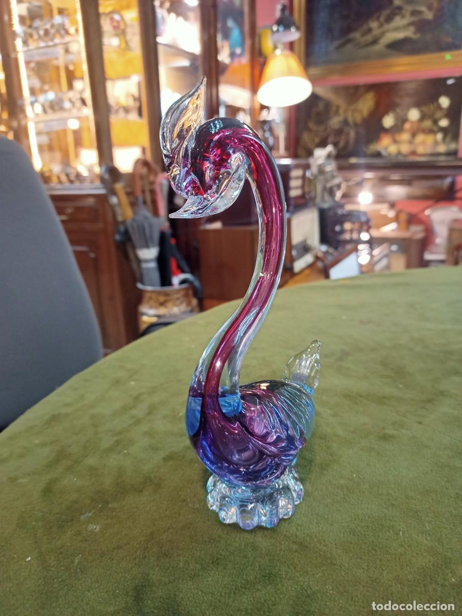 Antig&uuml;edades: Figura en cristal, ave. REF-3778 - Foto 2