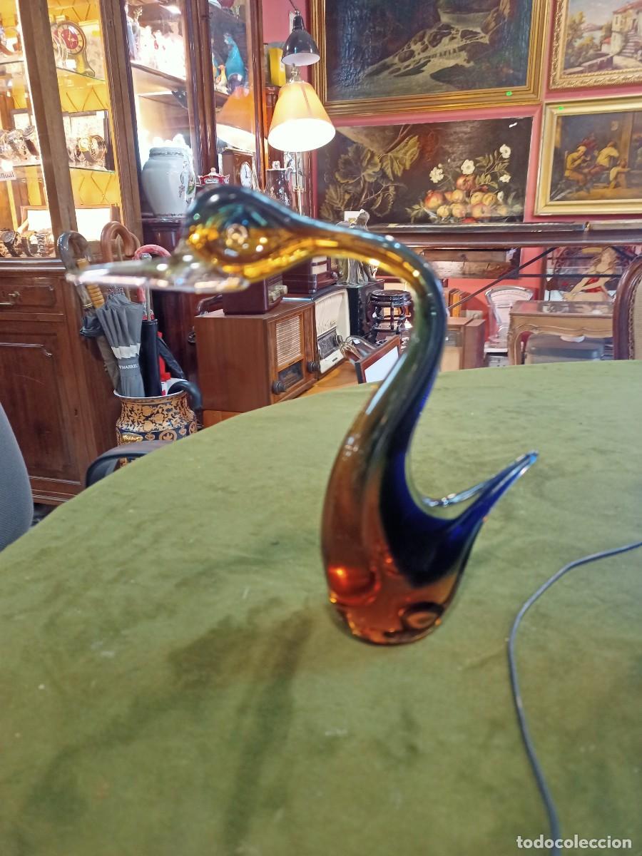 Antig&uuml;edades: Figura en cristal tipo murano, ave. REF-7356 - Foto 1