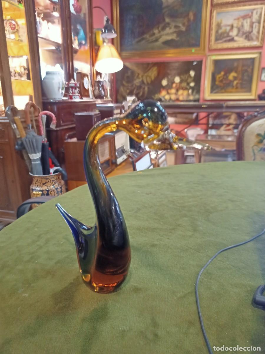 Antig&uuml;edades: Figura en cristal tipo murano, ave. REF-7356 - Foto 3