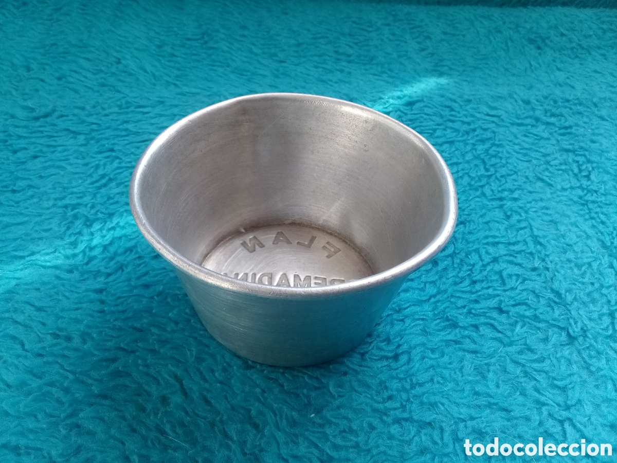 Antig&uuml;edades: MOLDE ALUMINIO FLAN CREMADINA TEX-TON - Foto 2