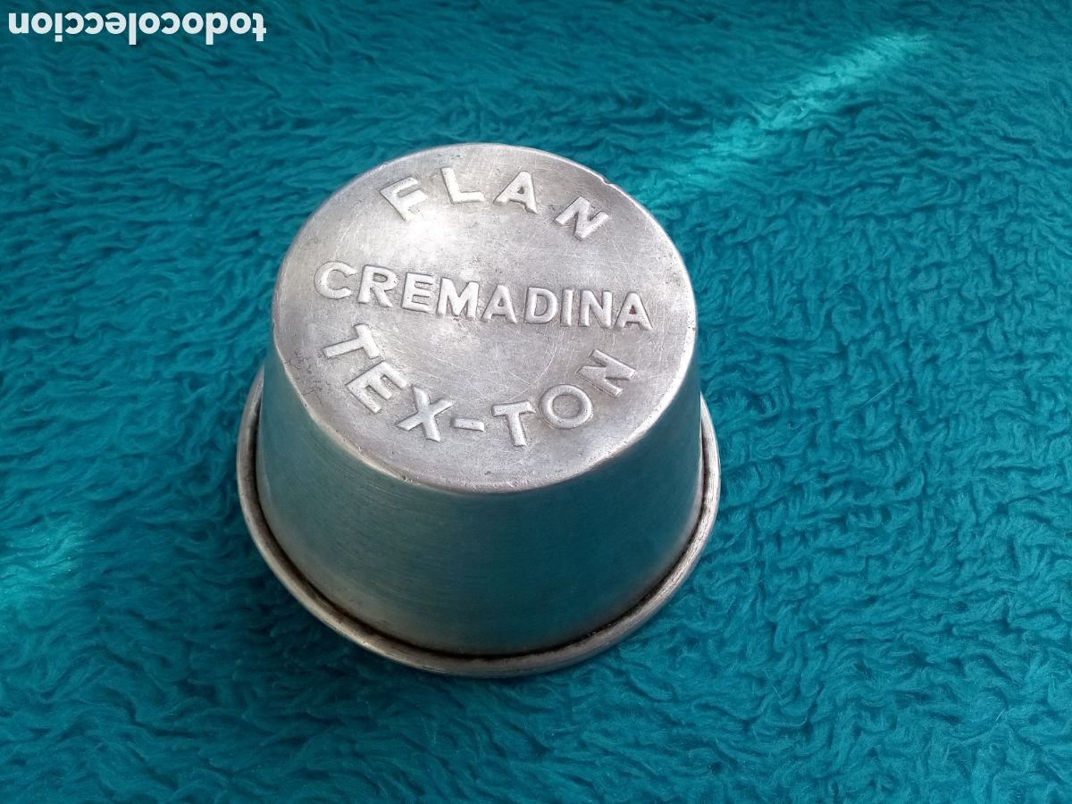 Antig&uuml;edades: MOLDE ALUMINIO FLAN CREMADINA TEX-TON - Foto 1