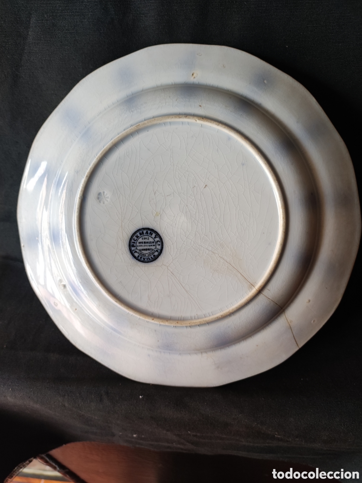 Antig&uuml;edades: Plato de pitman - Foto 3
