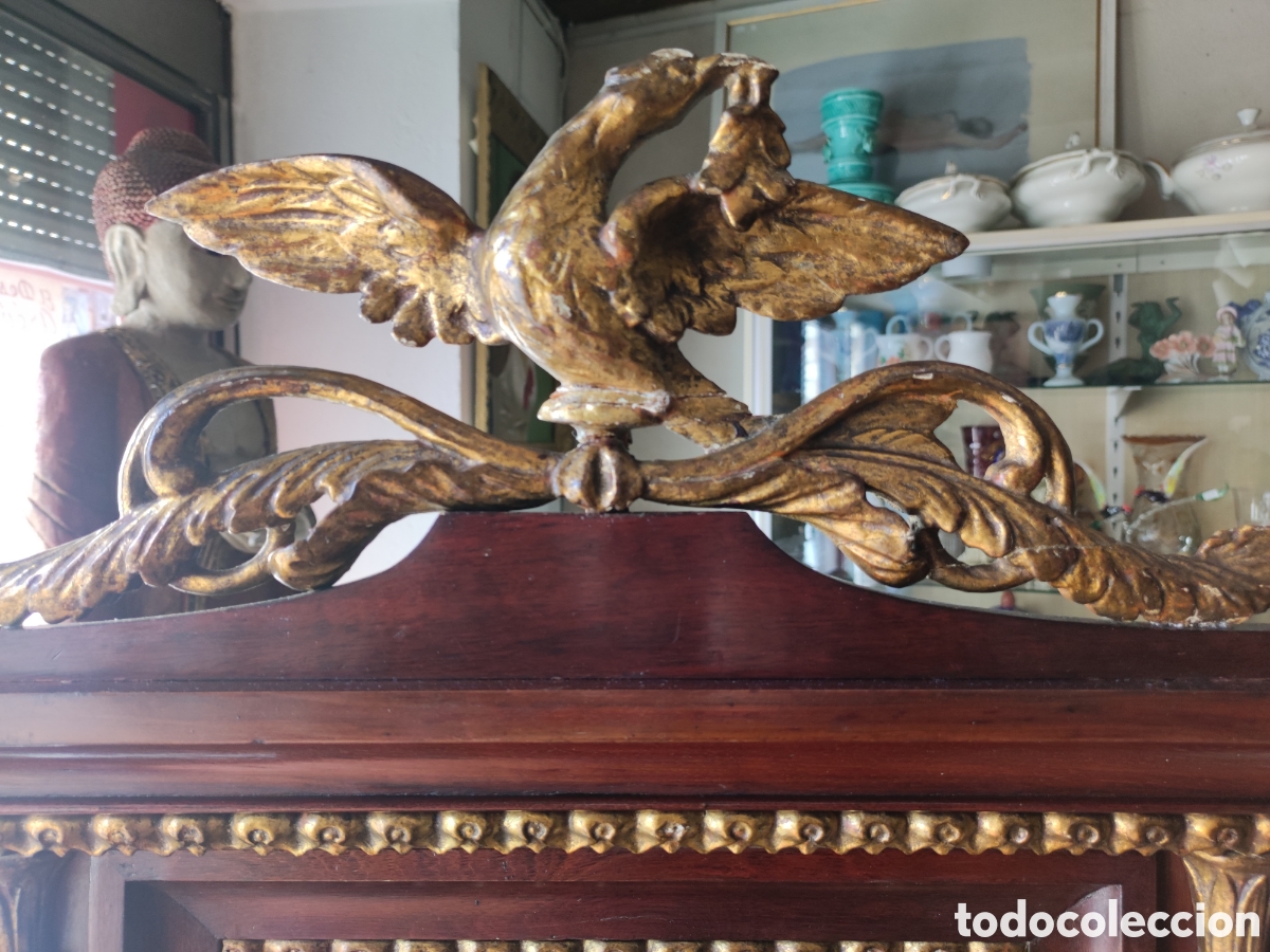 Antig&uuml;edades: Tocador de sobre mesa Imperio - Foto 4
