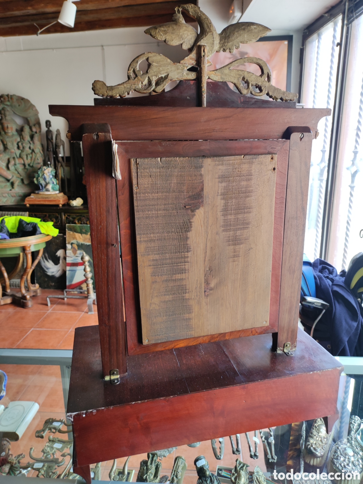 Antig&uuml;edades: Tocador de sobre mesa Imperio - Foto 6