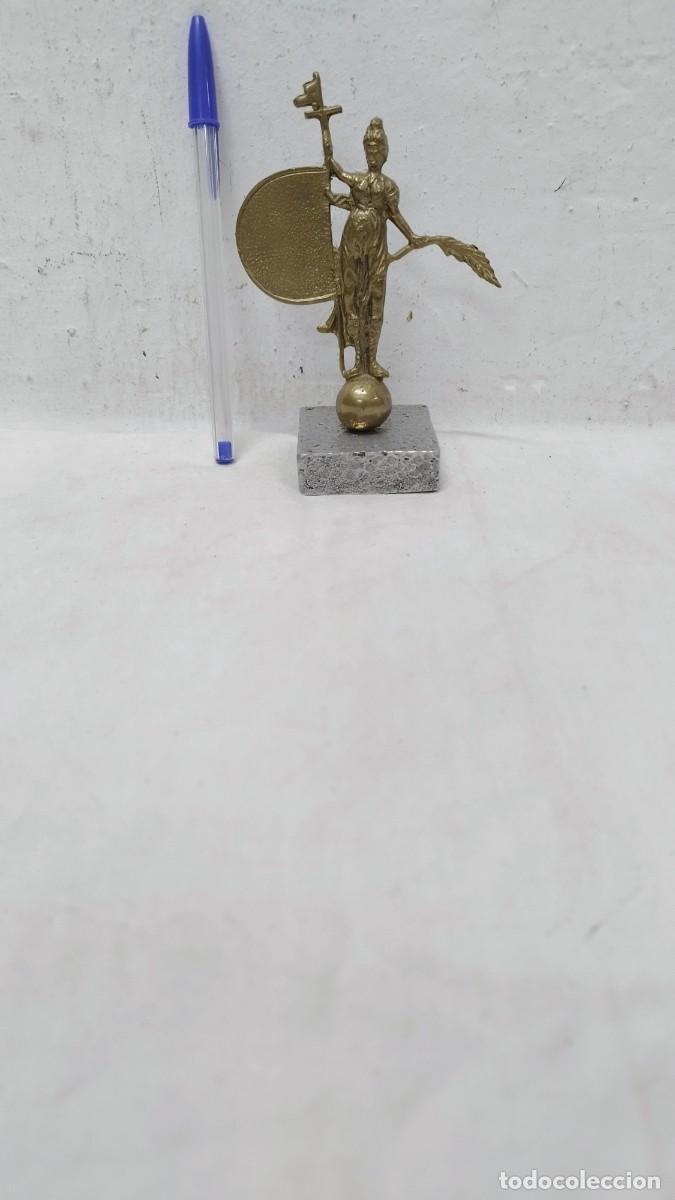 Antig&uuml;edades: Antigua figura escultura de Bronce,Giraldillo Sevilla