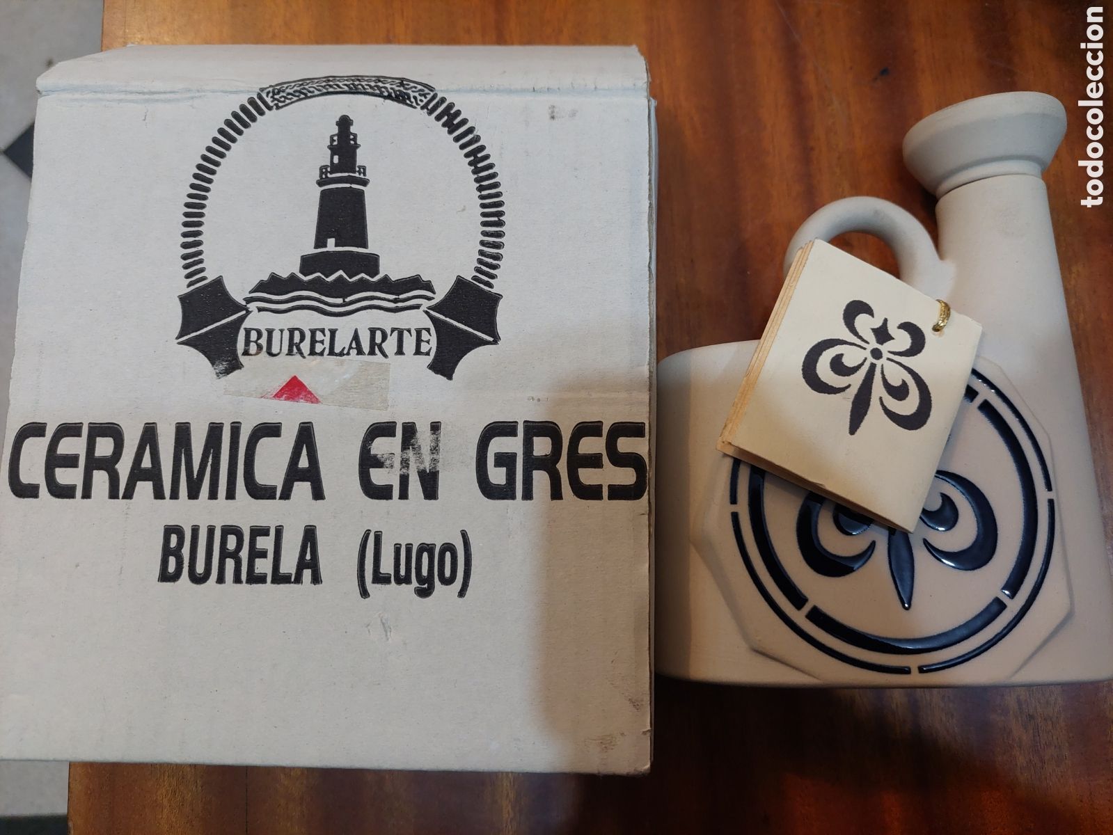 Antig&uuml;edades: Cer&aacute;mica en gres burla lugo - Foto 1