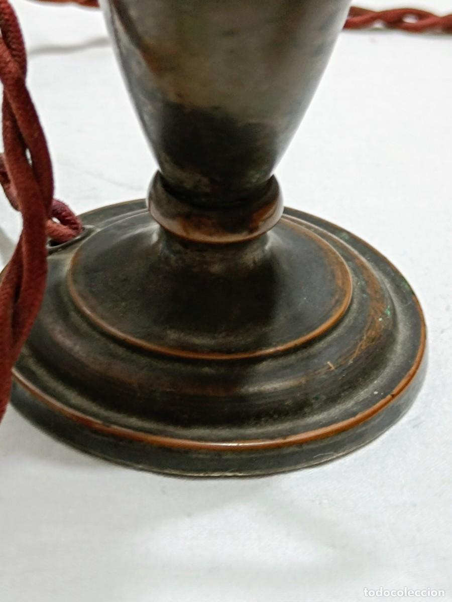 Antig&uuml;edades: Lampara antigua de sobremesa - Foto 11