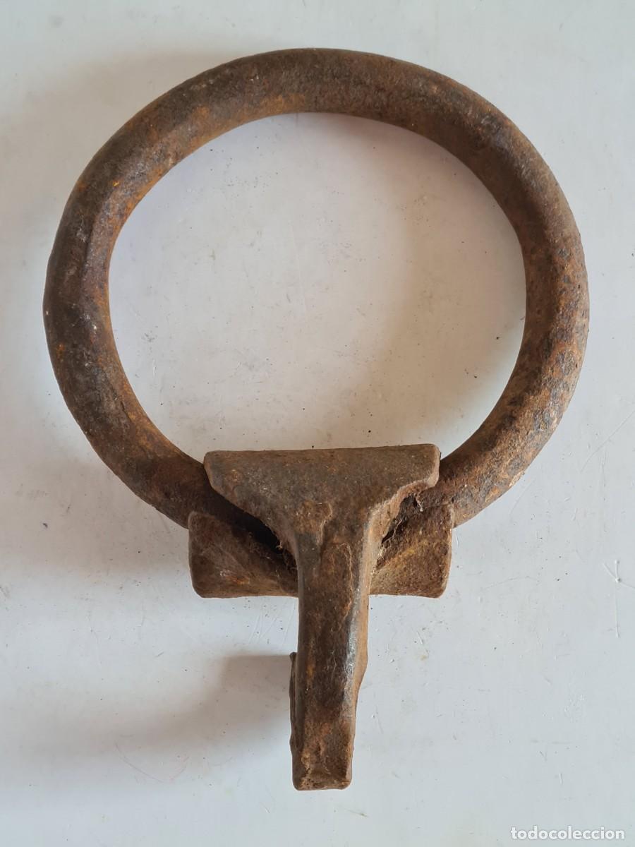 Antig&uuml;edades: Argolla con Gancho Hierro - Decoraci&oacute;n R&uacute;stica - Foto 14