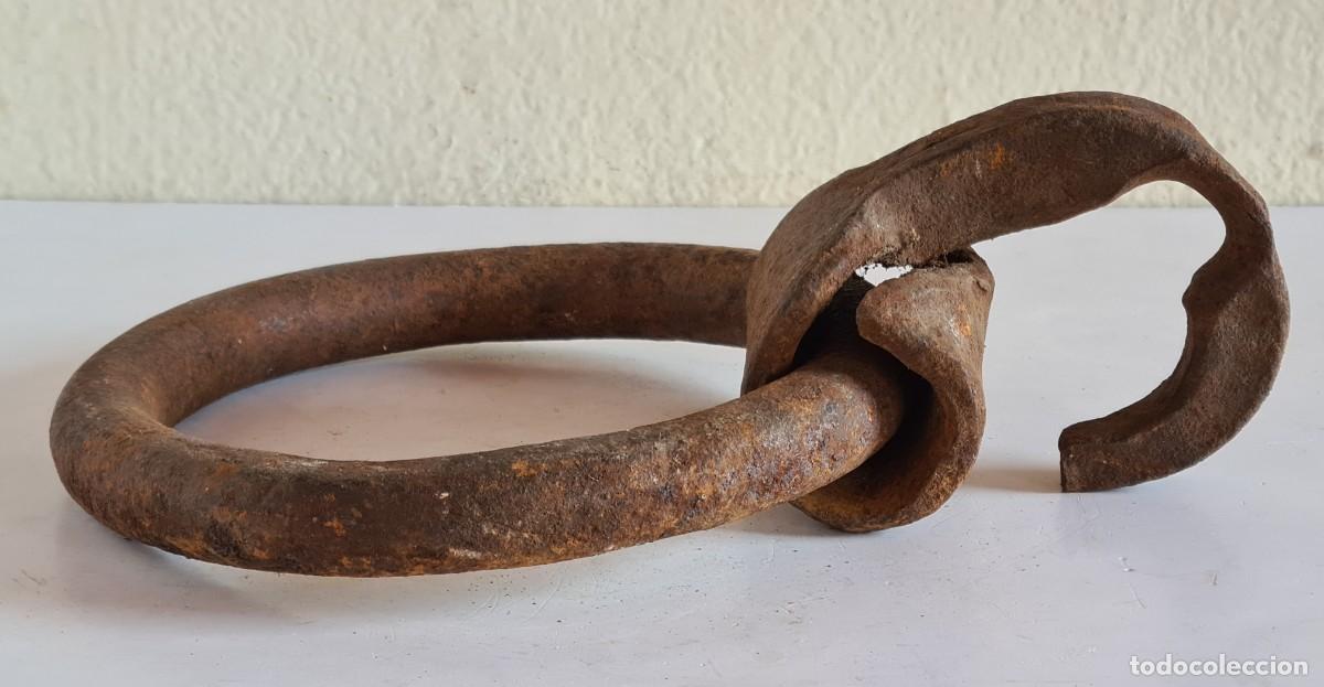 Antig&uuml;edades: Argolla con Gancho Hierro - Decoraci&oacute;n R&uacute;stica - Foto 17