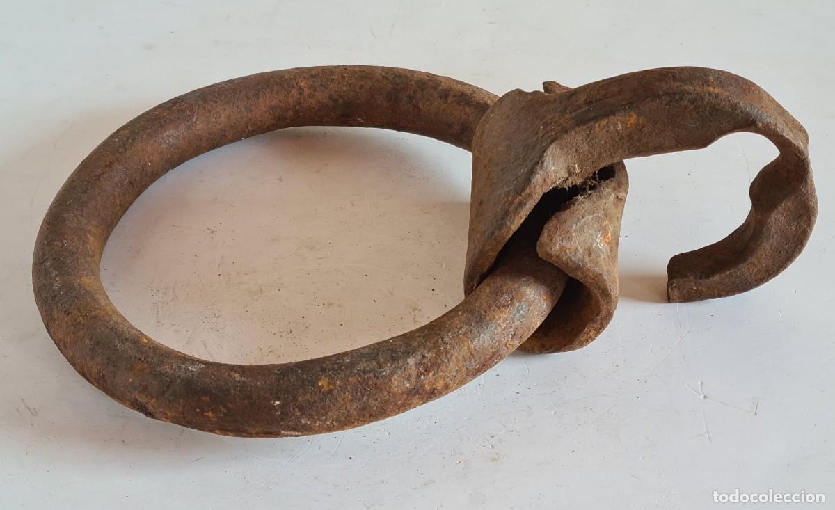 Antig&uuml;edades: Argolla con Gancho Hierro - Decoraci&oacute;n R&uacute;stica - Foto 18
