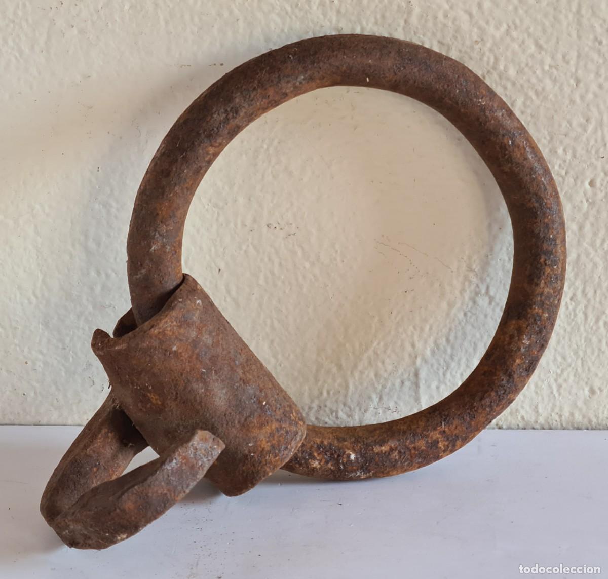 Antig&uuml;edades: Argolla con Gancho Hierro - Decoraci&oacute;n R&uacute;stica - Foto 22