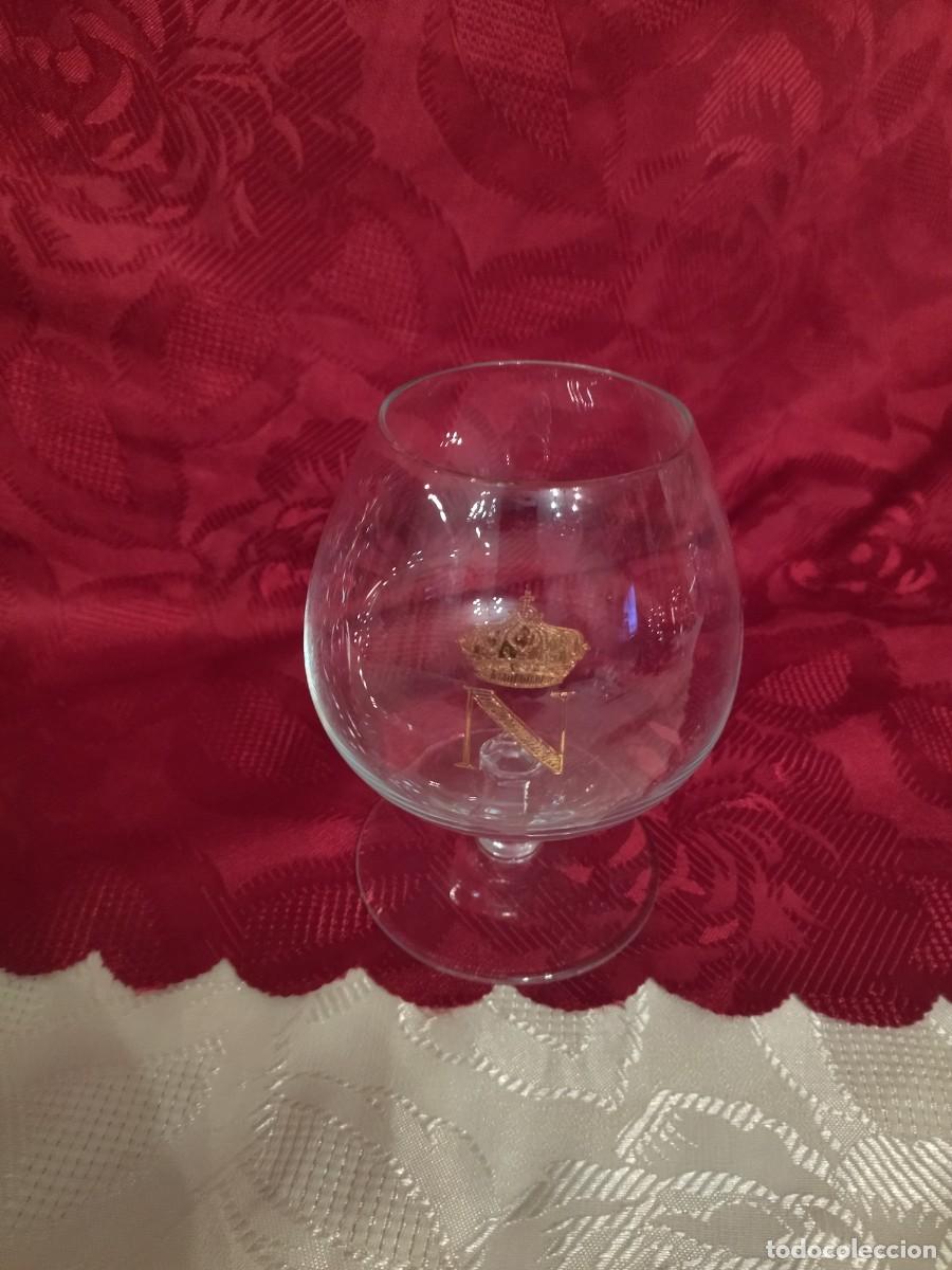 Antig&uuml;edades: COPA DE COGNAC NAPOLE&Oacute;N CON LETRAS EN ORO DE 24 K - Foto 6