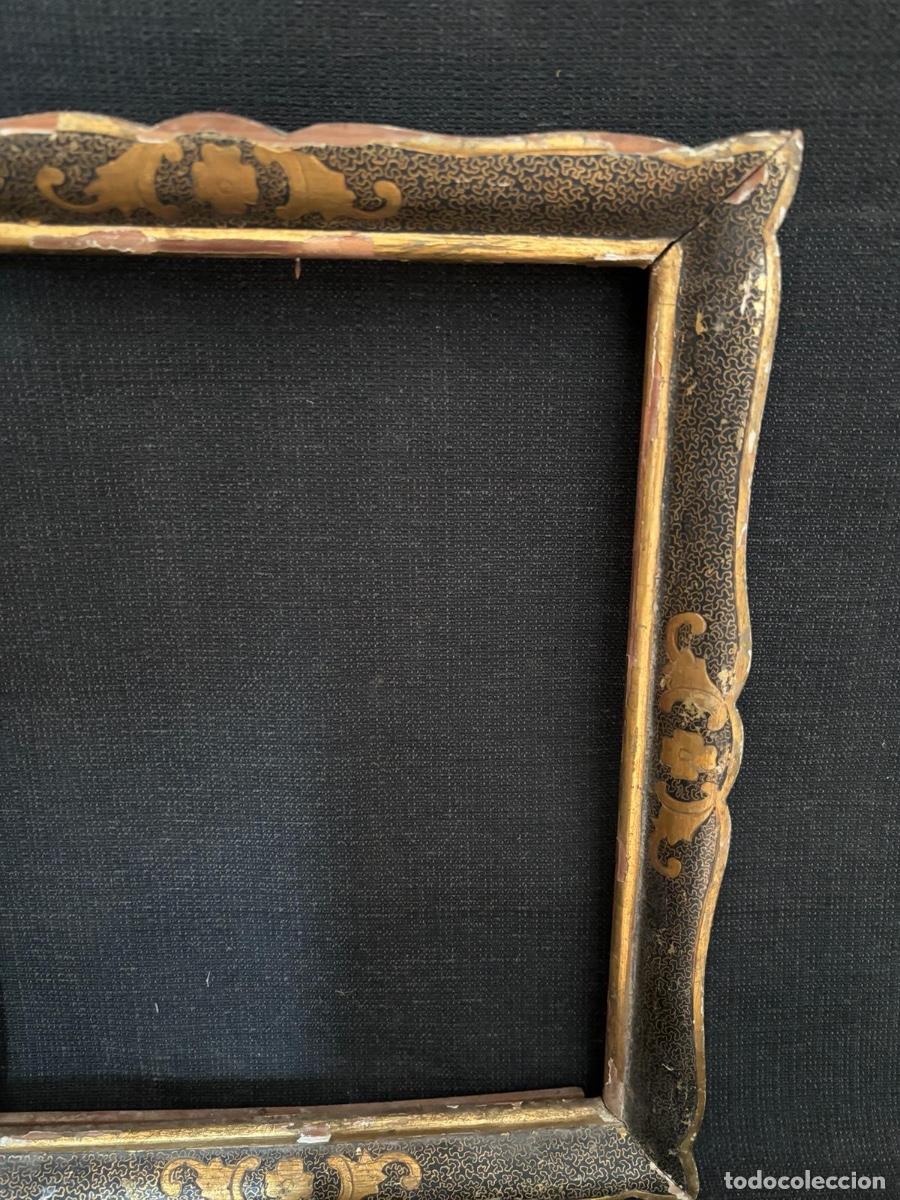 Antig&uuml;edades: Marco s. XIX estofado - Foto 2