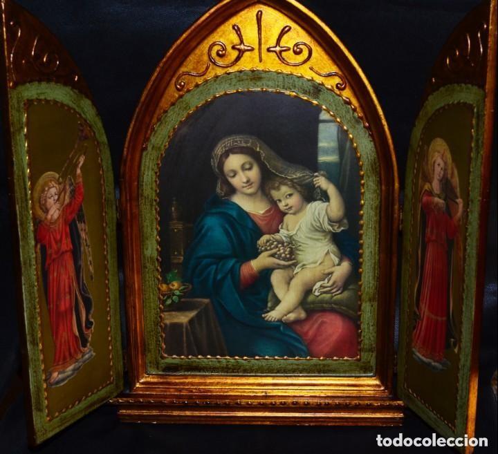 Antig&uuml;edades: TR&Iacute;PTICO RELIGIOSO , VINTAGE Ref.90.VIST P - Foto 1