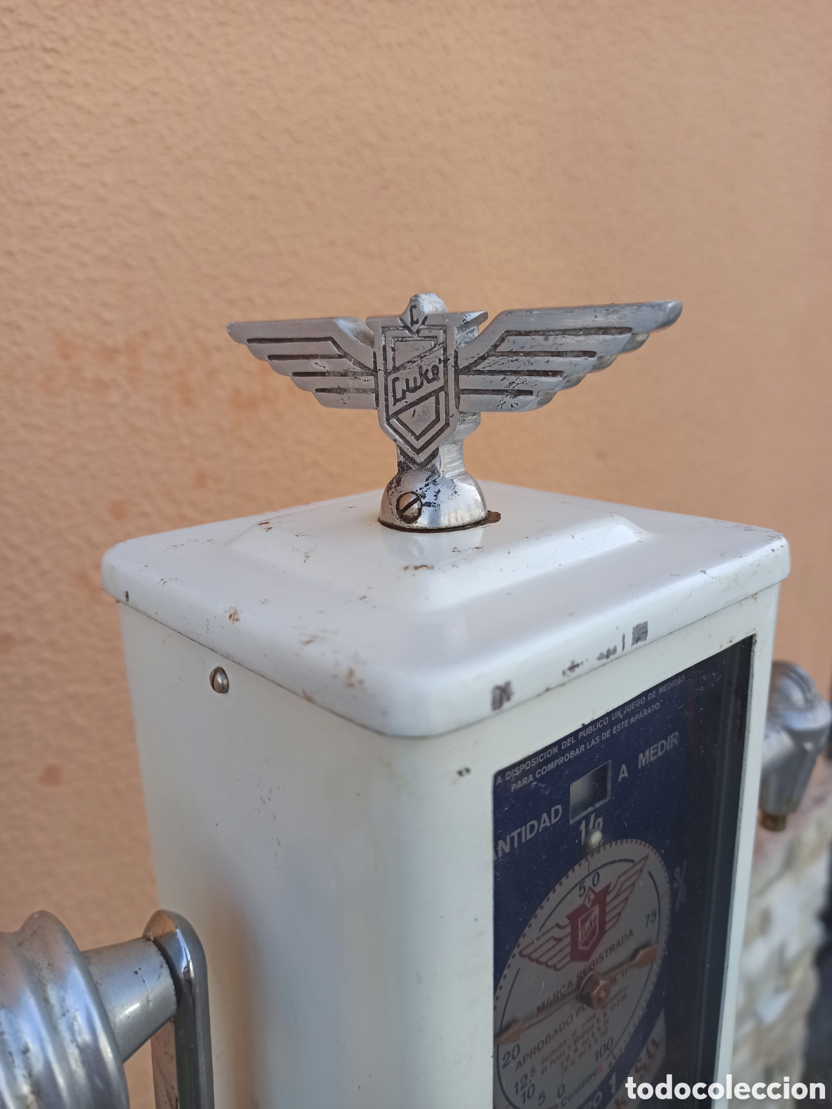 Antig&uuml;edades: Servidor de aceite marca LUKE S.A. Bilbao - Foto 2