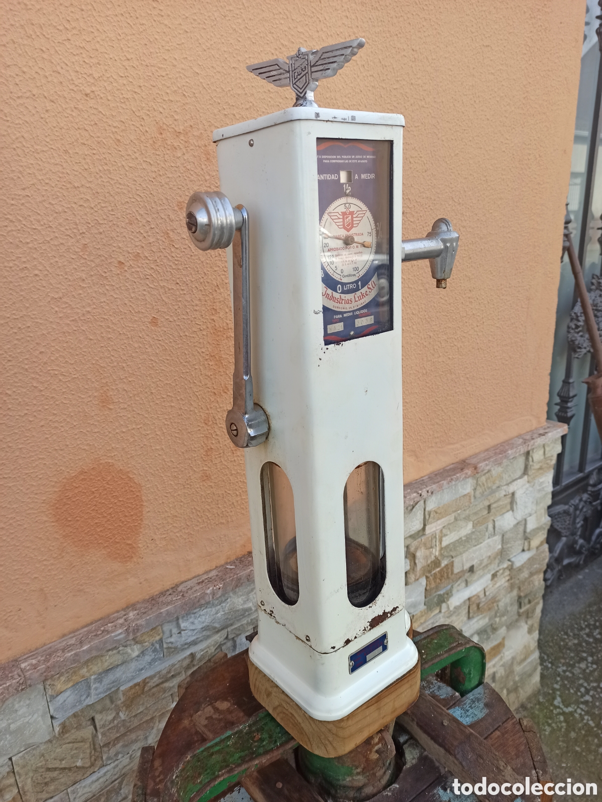 Antig&uuml;edades: Servidor de aceite marca LUKE S.A. Bilbao - Foto 5