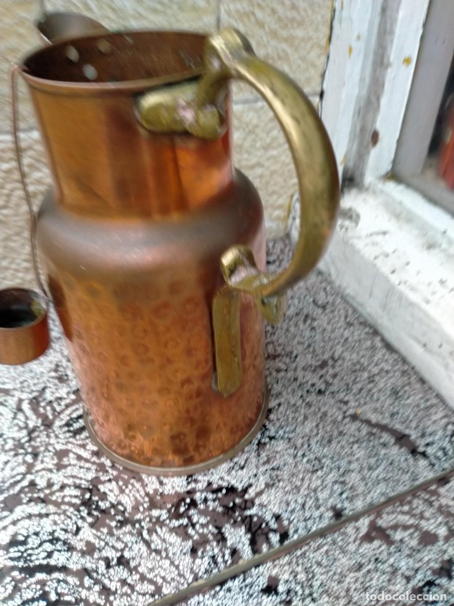 Antig&uuml;edades: JARRA LECHERA ACEITERA 18 CTM - Foto 2