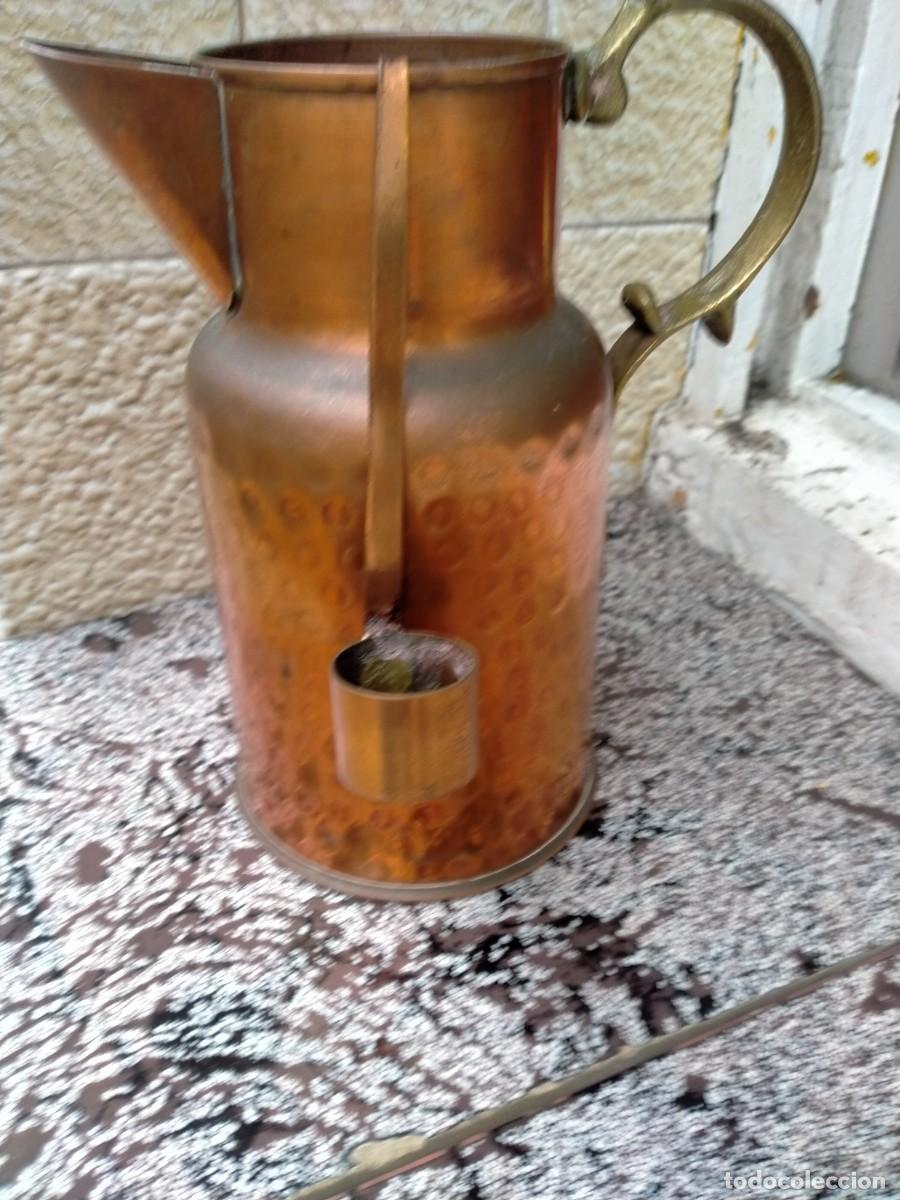 Antig&uuml;edades: JARRA LECHERA ACEITERA 18 CTM - Foto 5
