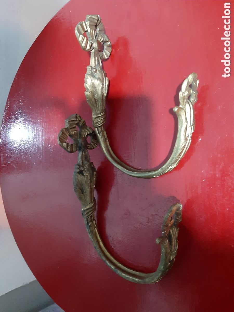 Antig&uuml;edades: Alzapa&ntilde;os Ormolu - Foto 2