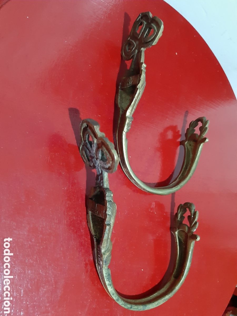 Antig&uuml;edades: Alzapa&ntilde;os Ormolu - Foto 5