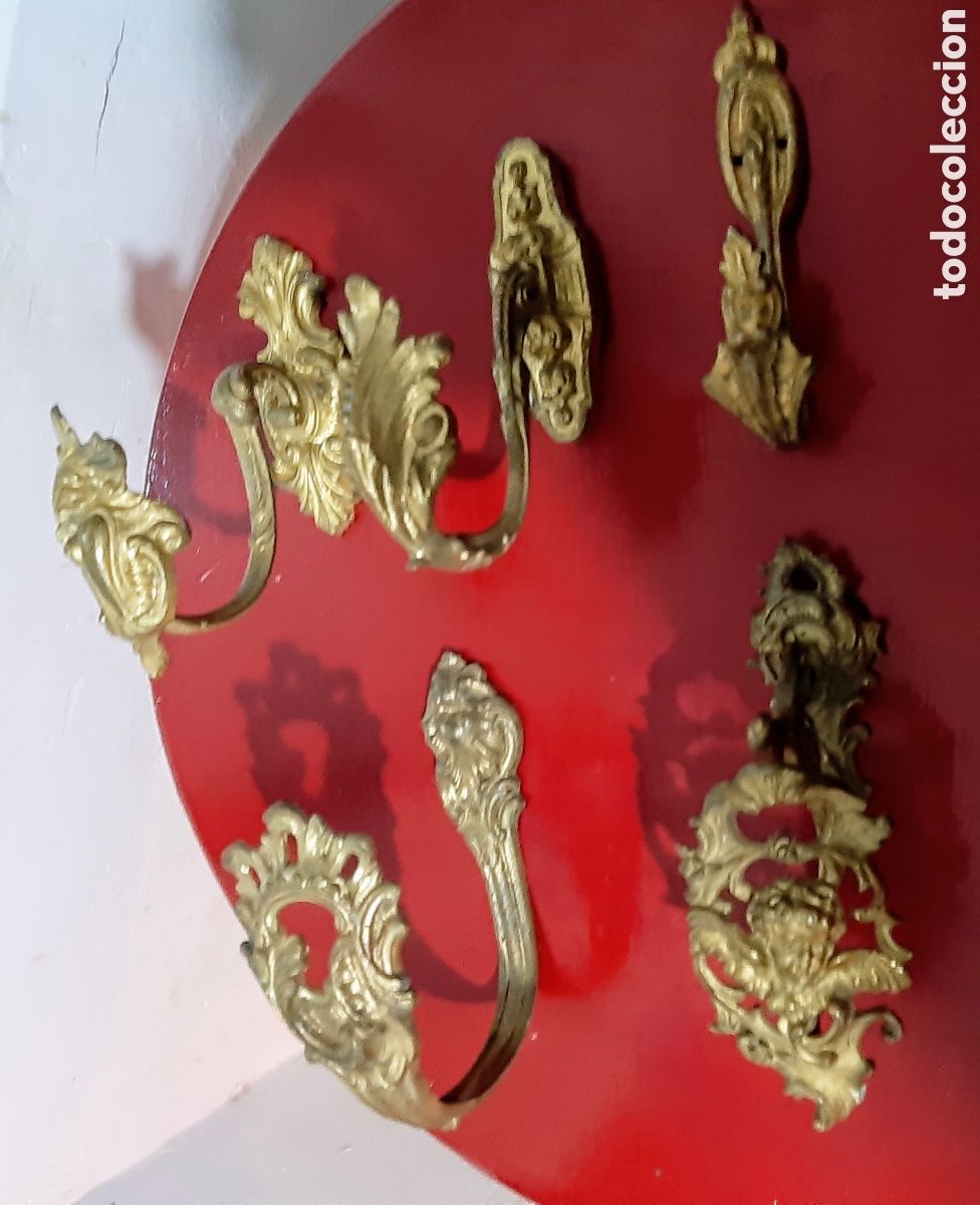 Antig&uuml;edades: Alzapa&ntilde;os Ormolu - Foto 1
