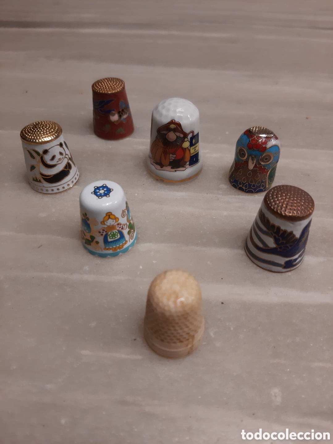 Antig&uuml;edades: 7 dedales de colecci&oacute;n - Foto 8