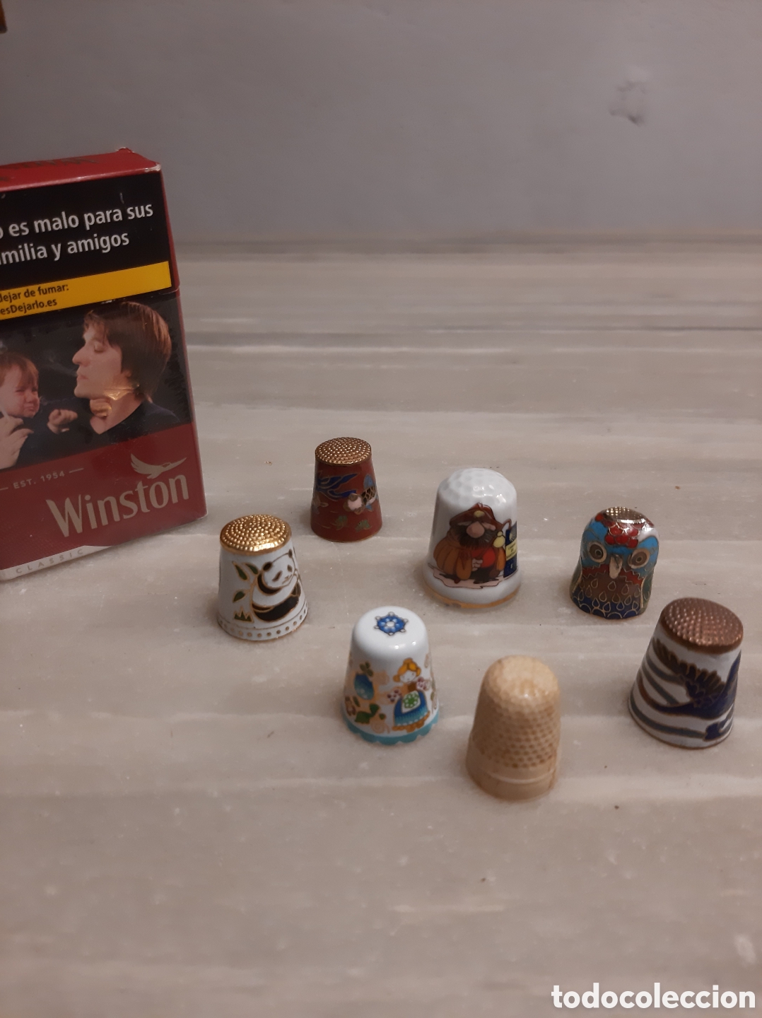 Antig&uuml;edades: 7 dedales de colecci&oacute;n - Foto 9