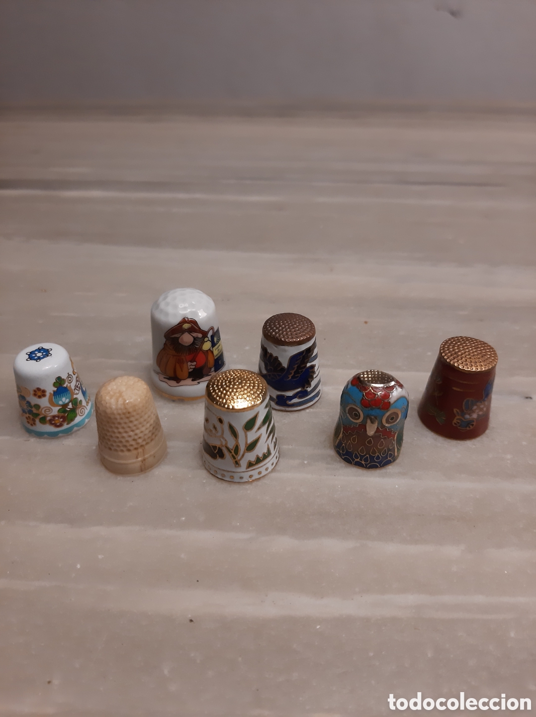Antig&uuml;edades: 7 dedales de colecci&oacute;n - Foto 1