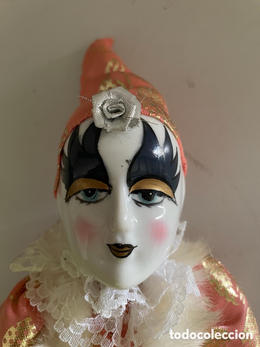 Antig&uuml;edades: Arlequ&iacute;n de porcelana - Foto 2