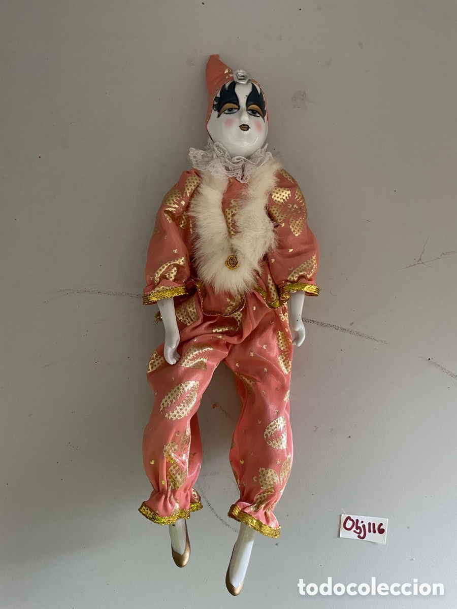 Antig&uuml;edades: Arlequ&iacute;n de porcelana - Foto 1
