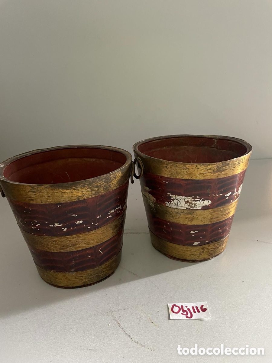 Antig&uuml;edades: Cubitos madera antigua - Foto 1