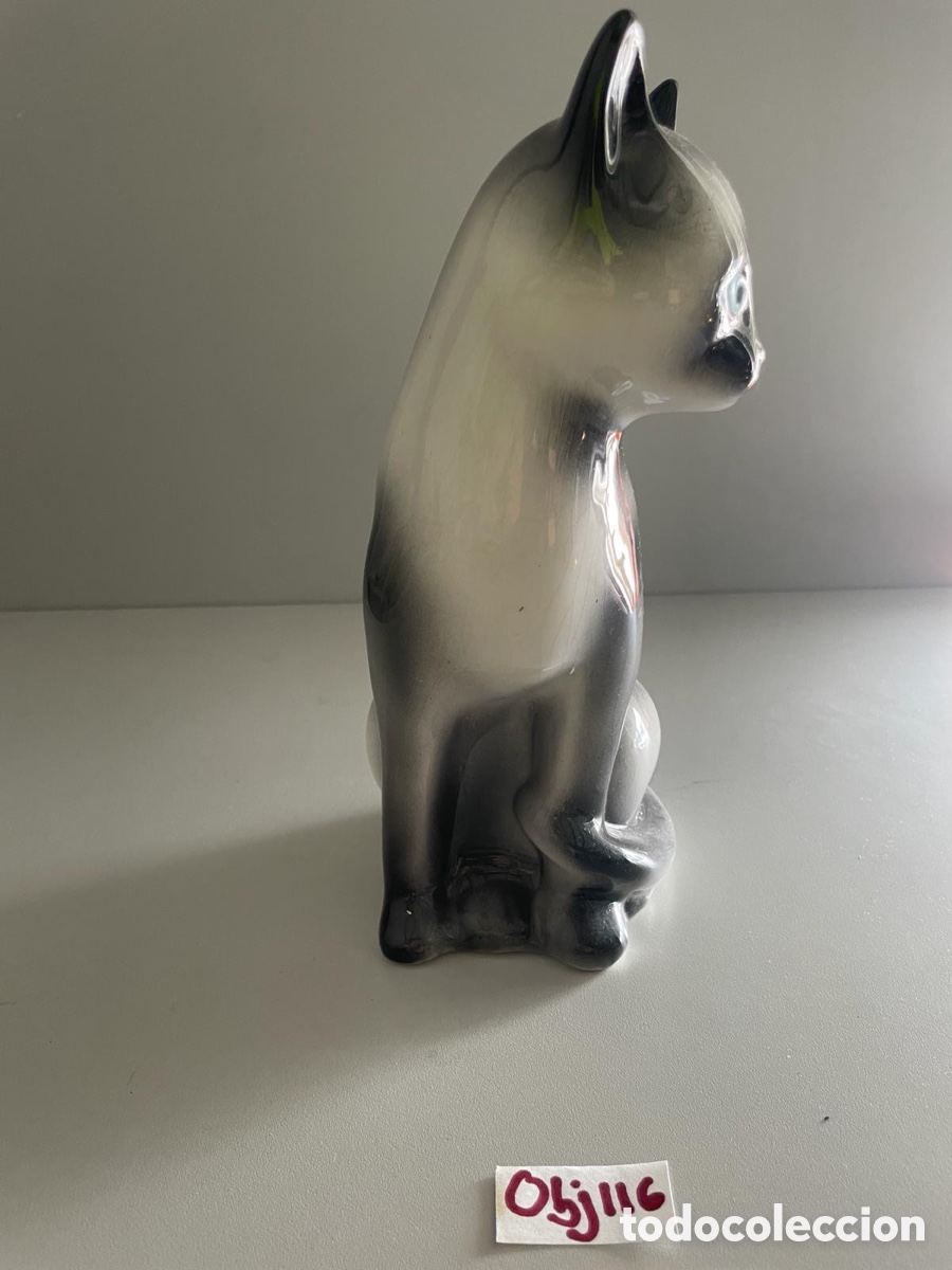Antig&uuml;edades: Gato de porcelana - Foto 5