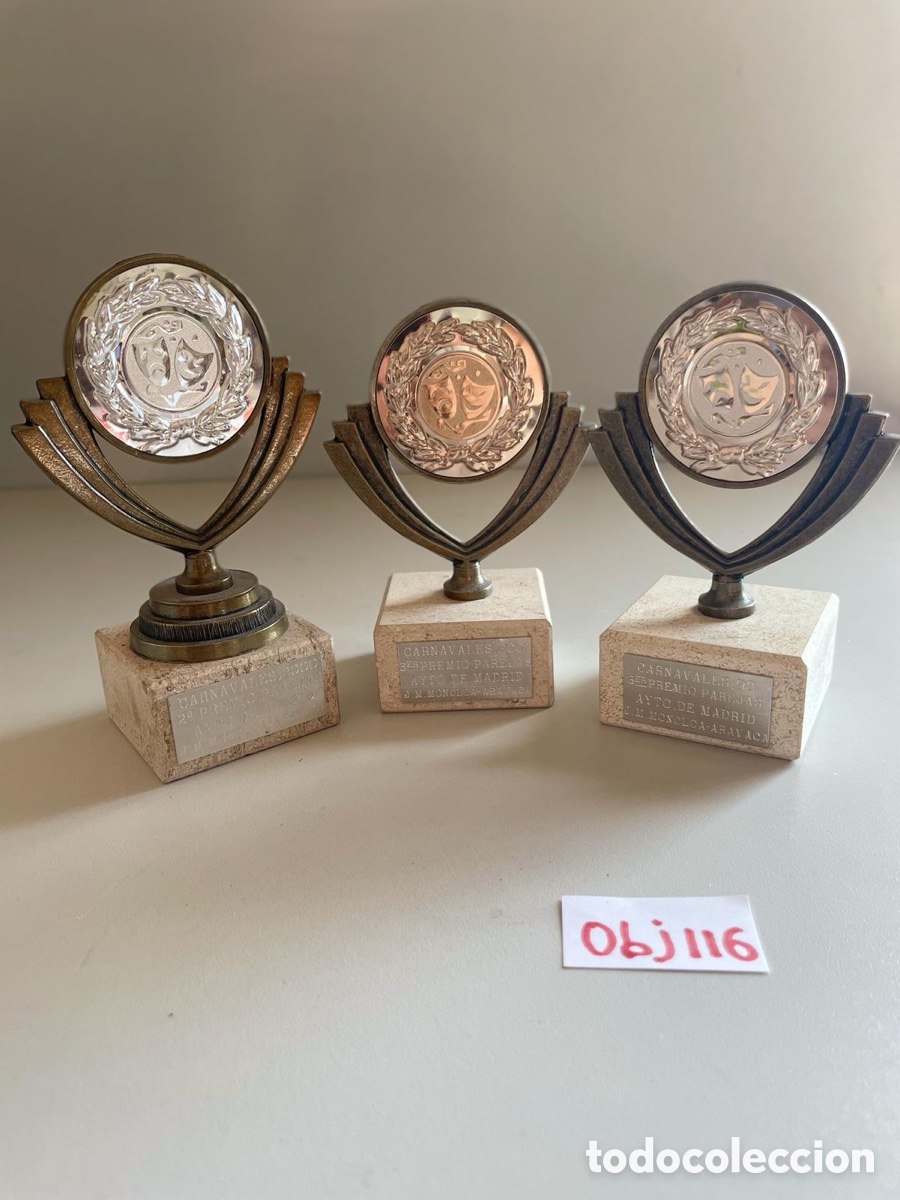 Antig&uuml;edades: Trofeos de carnavales - Foto 3