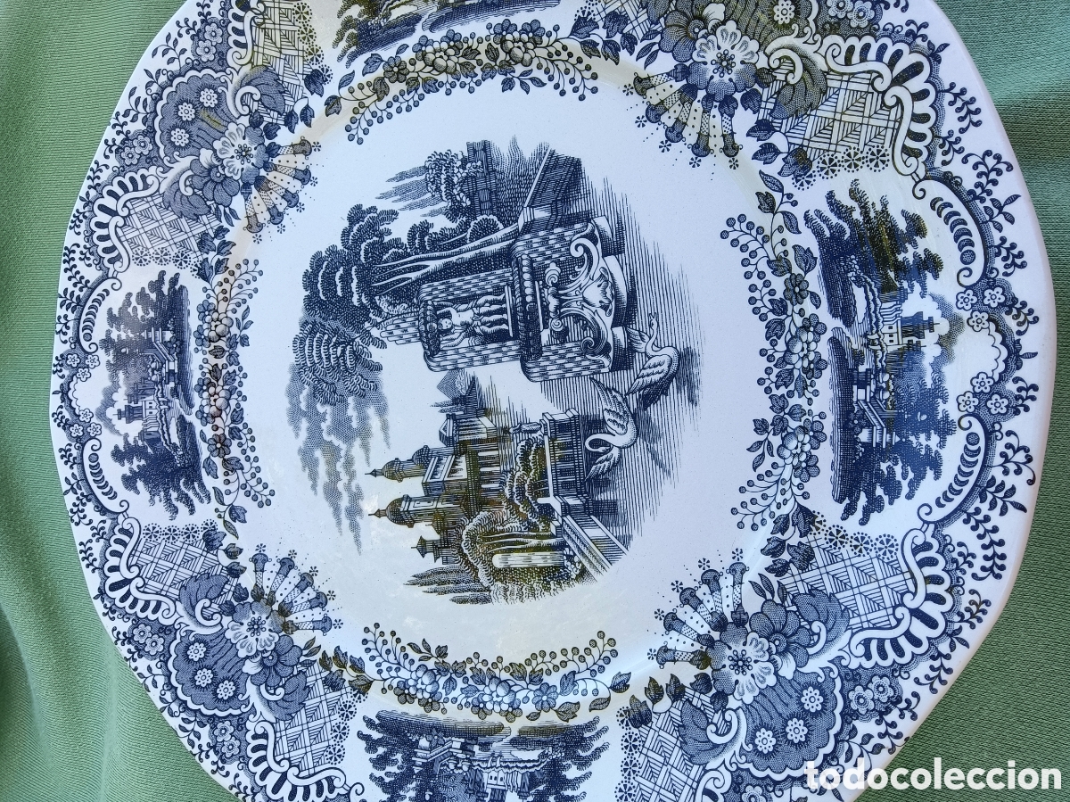 Antig&uuml;edades: Plato grande la cartuja - Foto 2