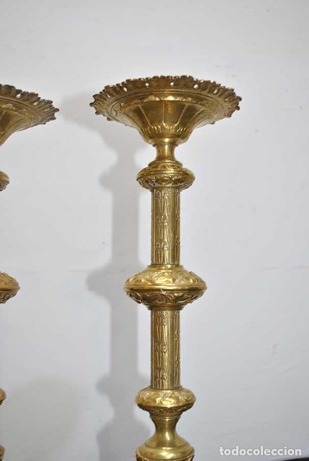 Antig&uuml;edades: PAREJA DE HACHEROS DE BRONCE - Foto 5