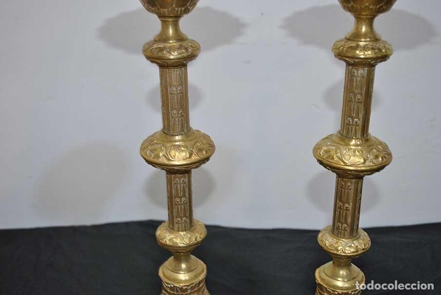 Antig&uuml;edades: PAREJA DE HACHEROS DE BRONCE - Foto 7