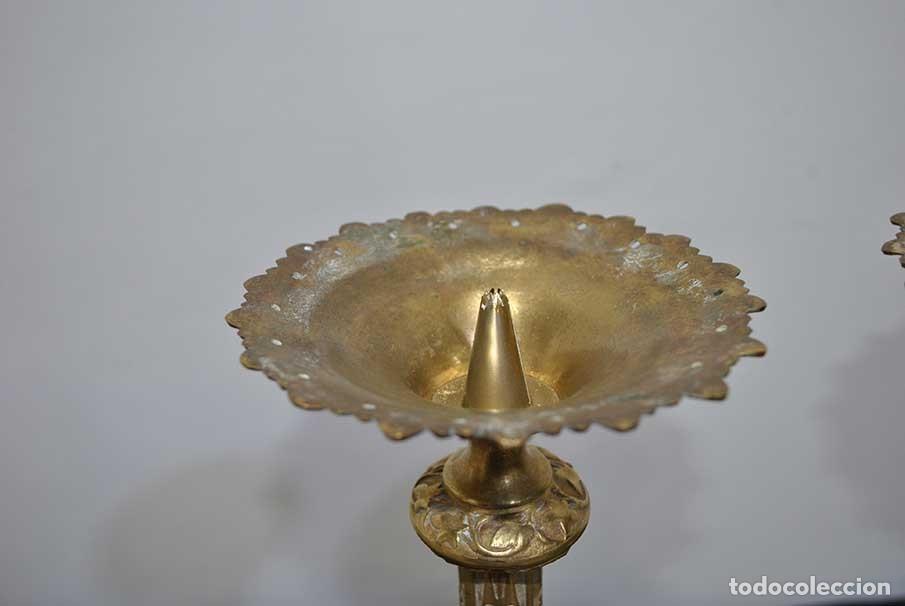 Antig&uuml;edades: PAREJA DE HACHEROS DE BRONCE - Foto 9